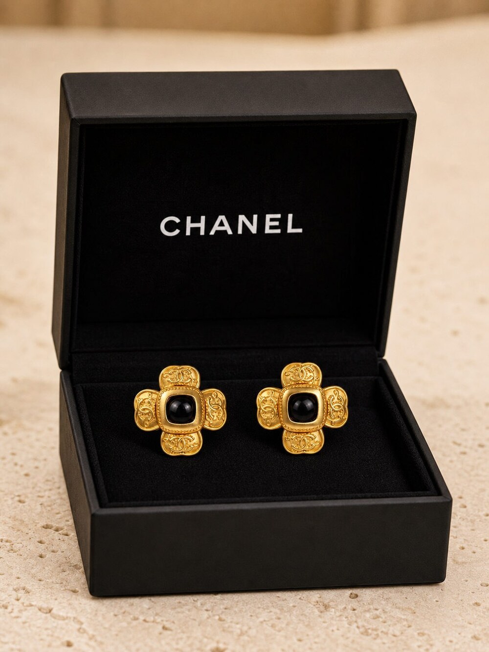 CHANEL Classic Parisian Earrings Style 1 | New with Box - Picture 2 of 9